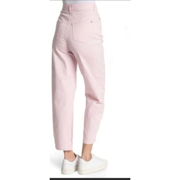 Ted Baker Womens Straight Leg Jeans Pink Stretch Cotton Blend Denim 34 New - Picture 10 of 11